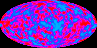 Mapa de la radiaci de fons presa pel satllit Cobe