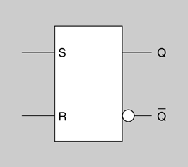 Símbol lògic del latch S-R