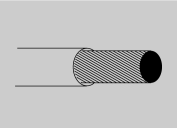 El cable elèctric té a dins un gran nombre de fils caragolats/6