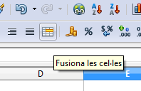 Botó Fusiona cel·les